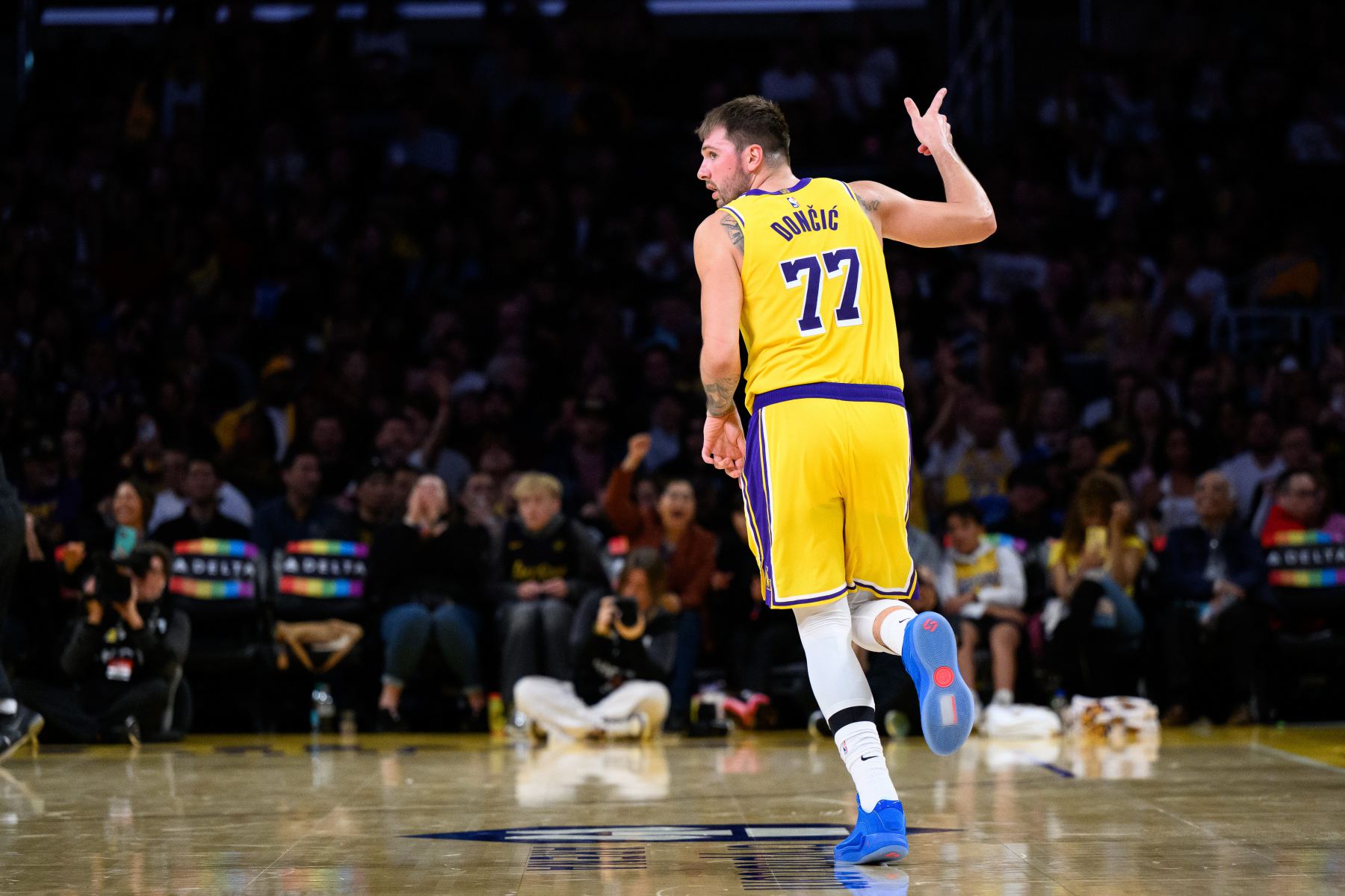 Tied his own fastest record! Doncic achieved 300+75+75 data in the first 9 games