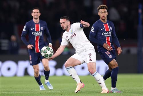 Paris Saint-Germain vs Aston Villa